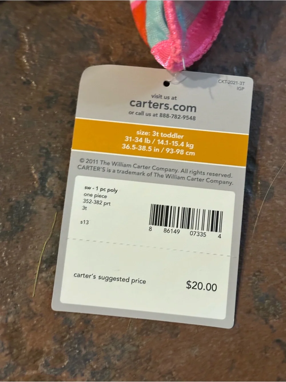 ✅Carter's Turquoise Princess & Castle Footed One-Piece Pajamas